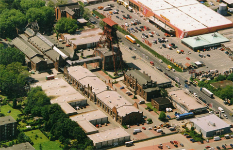 Luftbild Schacht IV